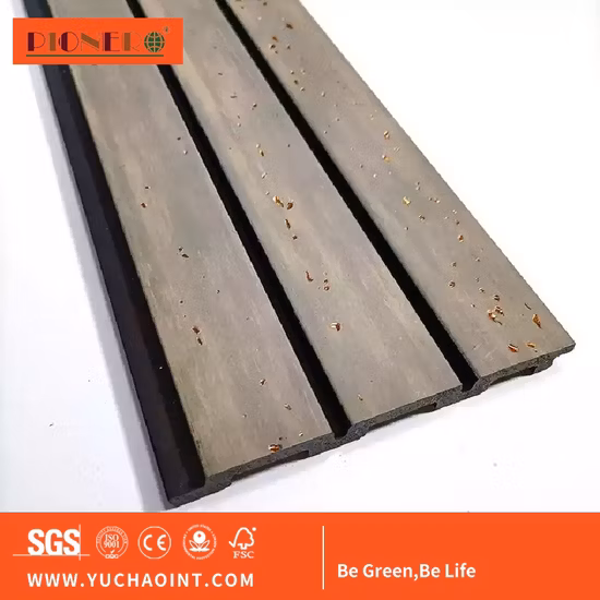 Perfil del panel de pared de espuma de poliestireno del vinilo de la chapa de madera del poliestireno del OEM de Rongke