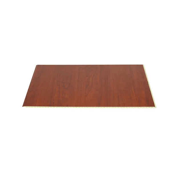 Panel de pared compuesto de WPC de madera y vinilo de 9 mm